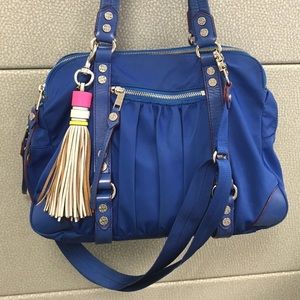 MZ Wallace Cobalt Blue Satchel